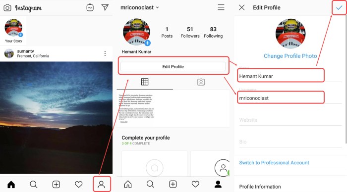 Cara Mengganti Nama Di Ig