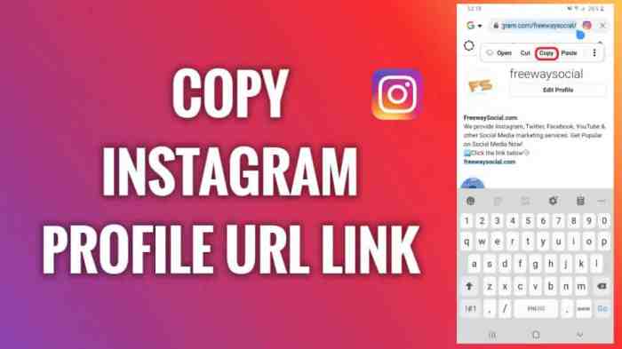 Cara Mengambil Link Akun Instagram