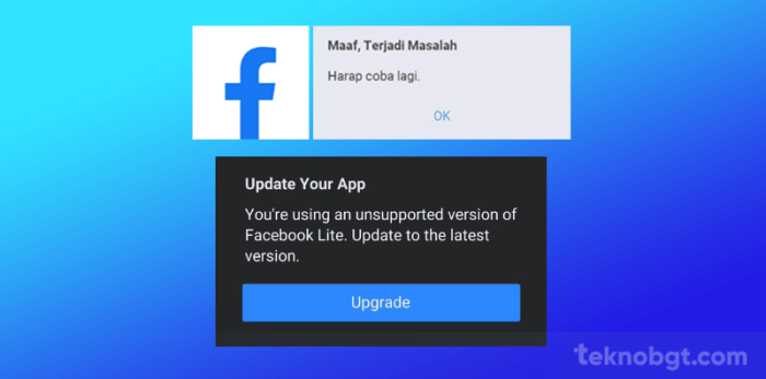 Cara Buka Fb Lite Yang Tidak Bisa Dibuka